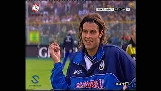 Mazzone impazzisce sotto la curva dellAtalanta originale Tele Brescia Atalanta 2001 [upl. by Darlleen]