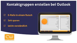 Kontaktgruppen erstellen bei Outlook [upl. by Tacita505]