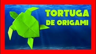 🐢😎👍 ¿Cómo hacer una Tortuga de Origami [upl. by Nylrehc]