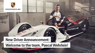 Welcome to the TAG Heuer Porsche Formula E Team Pascal Wehrlein [upl. by Ailegave]