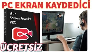 PC Ekran Kaydedici Ücretsiz iFun Screen Recorder [upl. by Subak]