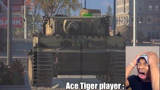 Worst Tiger player ever I seen │War Thunder [upl. by Haleelahk]