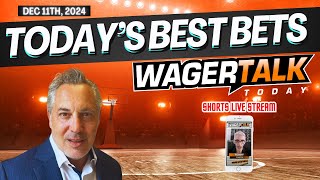 WAGERTALK TODAY BEST BETS  NFL  CFB PLAYOFFS  NBA CUP  CBB [upl. by Henebry617]