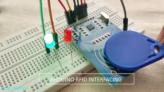 How To Interface Rfid Module With Arduino  Tomson Electronics [upl. by Arammat]