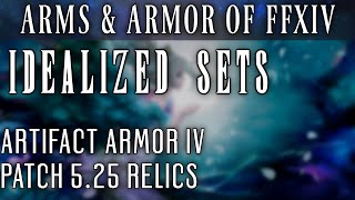 Idealized Artifact Armor FFXIV Patch 525 [upl. by Sewoll]