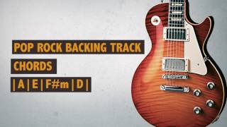 Backing Track  Pop Rock  A Major [upl. by Derej]