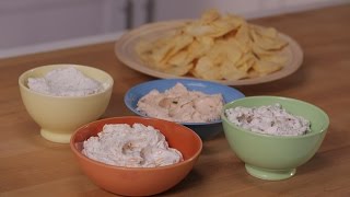 Sour Cream Dip 4 Ways [upl. by Muiram]