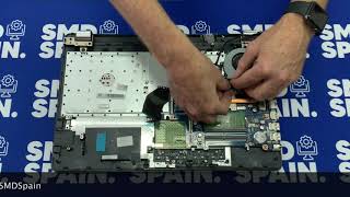 How to Keyboard Replacement disassembly HP 250 G6 [upl. by Moll375]