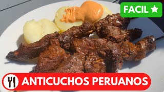 🇵🇪 ANTICUCHOS PERUANOS  PREPARACIÓN  RECETA COMPLETA [upl. by Oswal]