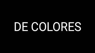 De Colores Tagalog  With Lyrics [upl. by Sivert]