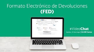 VideoChat Solicitud para devolución del Formato Electrónico de Devoluciones [upl. by Vento]