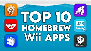 Top 10 Essential Wii Homebrew Apps  Full Guide [upl. by Samy]