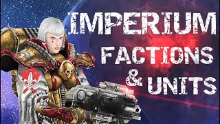 Unification Mod  All Factions and Units of the Imperium  Warhammer 40K Dawn of War Soulstorm [upl. by Ykcim]