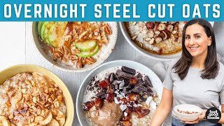 Overnight Steel Cut Oatmeal  Easy Method [upl. by Shippee750]