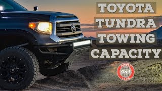 Toyota Tundra Towing Capacity [upl. by Nylodnewg]