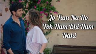 Shayad Lyrics  Love Aaj Kal  Arijit Singh  Kartik Aaryan  Sara Ali Khan  Pritam [upl. by Anid]