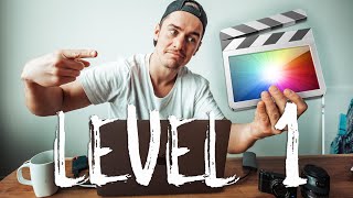 FINAL CUT PRO  Beginner Tutorial [upl. by Lahcsap]