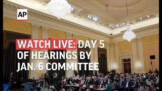 Watch Day 5 of Jan 6 committee hearings  AP News [upl. by Anaimad593]