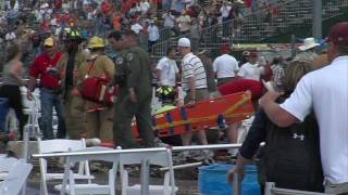 Original Raw Footage Reno Air Race Plane Crash 2011 Ground Rescue [upl. by Anisamoht]