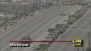 CNN Flashback to 1991 Soviet Union collapses [upl. by Aruasor]