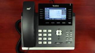 Yealink T46G  Managing Voicemail [upl. by Pol]