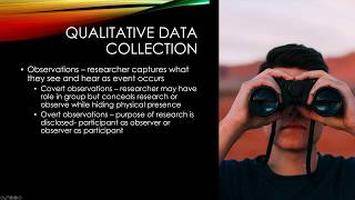 Introduction to Qualitative Research part 3 Data Collection [upl. by Him]