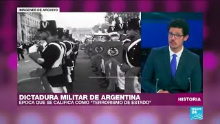 ¿Qué pasó en la dictadura argentina [upl. by Svirad472]