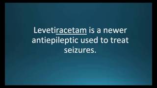 How to pronounce levetiracetam Keppra Memorizing Pharmacology Flashcard [upl. by Hollerman]