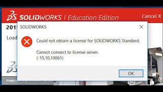 How to fix Solidworks installation error  Cannot connect to Licence server [upl. by Sinnel]