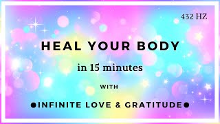 15 Minute Healing Meditation Heal Your Body Permanently [upl. by Flam156]