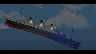 Version B Sinking RMS Titanic then raising it in floating sandbox [upl. by Japha]