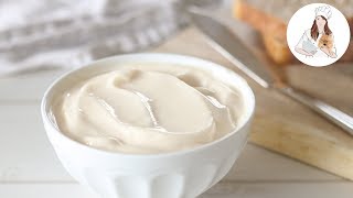 Mayonnaise Recipe  How to make Mayonnaise [upl. by Ettenoj680]