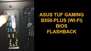 Asus Tuf Gaming B550Plus Wifi Bios FlashBack How to use USB BIOS FlashBack ASUS Motherboard [upl. by Sophi]