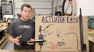 Linear Actuators 101  for Woodworkers [upl. by Odlanir]