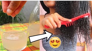 How to Make Flaxseed Hair Gel with only COLD WATER [upl. by Mychal]