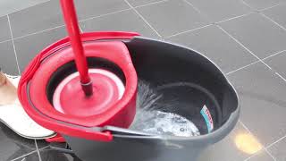 How to use Vileda Easy Wring amp Clean Spin Mop [upl. by Agnola525]