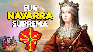 NAVARRA SUPREMA  EU4 Domination Navarra 01  Gameplay PT BR [upl. by Ellehctim]