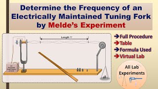 Meldes Experiment  Full Experiment  Practical File [upl. by Tur]