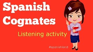 Cognados en Español  Spanish Cognates [upl. by Asela]