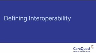 Defining Interoperability [upl. by Nytsua]