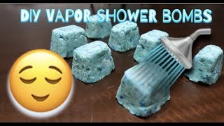 How To Make Vick’s Vapor Shower Steamers [upl. by Nahk588]