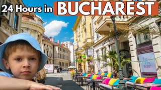 Bucharest in 5 minutes I Things to do in Romania Bucharest I Guide to travel Romania with the kids [upl. by Marlane]