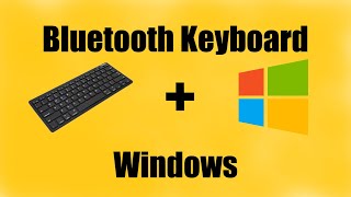 How to Connect a Bluetooth Keyboard on Windows [upl. by Seen122]