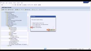 SAP How to display Tcodes in SAP menu [upl. by Martine]