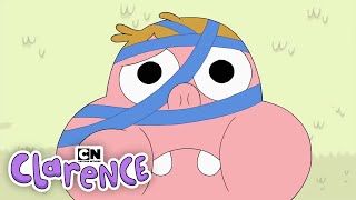 Sticky Clarence  Minisode  Clarence  Cartoon Network [upl. by Yelsnik776]