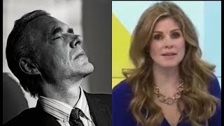 EPIC BATTLE Jordan Peterson Vs Insane Leftist Host [upl. by Pulsifer479]