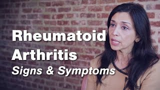 Rheumatoid Arthritis  Signs amp Symptoms  Johns Hopkins Medicine [upl. by Eedya]