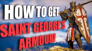 How to get Saint George’s armour All Saint George armour locations in AC Valhalla RIVER RAIDS [upl. by Kailey]