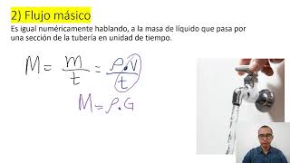 Hidrodinámica Flujo volumétrico y másico [upl. by Lona]