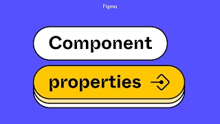 Figma tutorial Component properties [upl. by Abert]